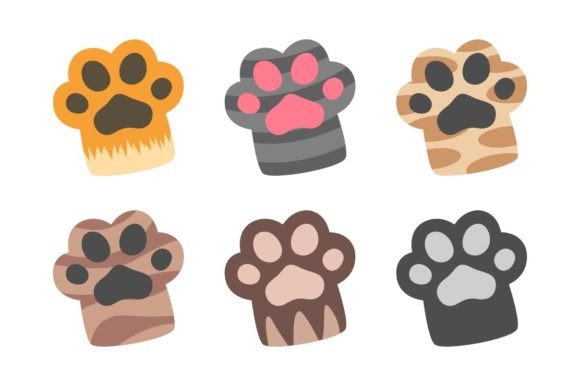 Cat Paws Vector Set Review