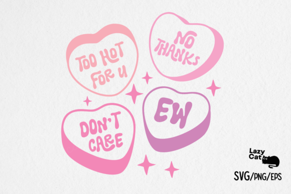 Girl Quote Heart Candy SVG Design