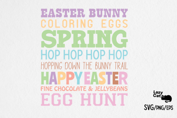 Retro Easter Quotes SVG Design