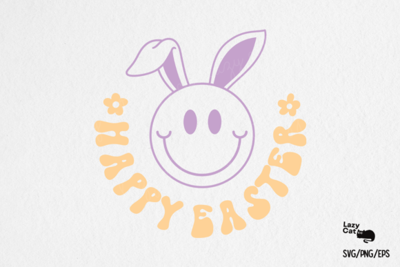 Retro Hoppy Easter SVG Design