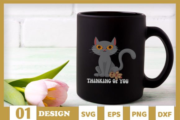 Thinking of You Funny Cat