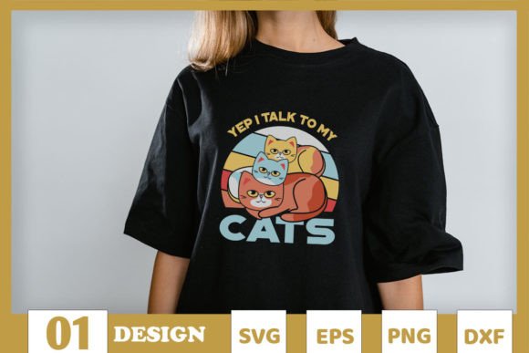 Yep I Talk to My Cat Lying Cats